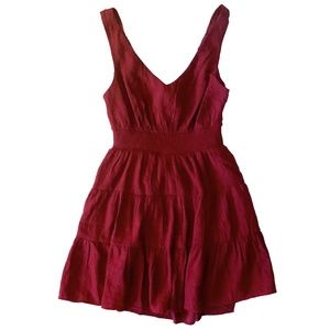 City Studio Red Dress (Sz L)